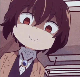 ⛓ emoji @animecuteth Bungou Stray Dogs Wan Telegram sticker 21 of 24