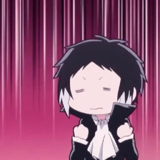 ⛓ emoji @animecuteth Bungou Stray Dogs Wan Telegram sticker 6 of 24