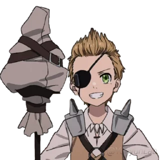😁 emoji Mushoku Tensei @Y2Lab Telegram sticker 24 of 110