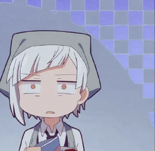 ⛓ emoji @animecuteth Bungou Stray Dogs Wan Telegram sticker 18 of 24