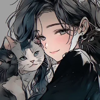 🌟 emoji ~♡Cats♡~ { @kyouka_san } Telegram sticker 24 of 51