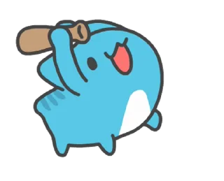 ⭐ emoji 貓貓蟲咖波 愛的鞭策 Telegram sticker 13 of 24