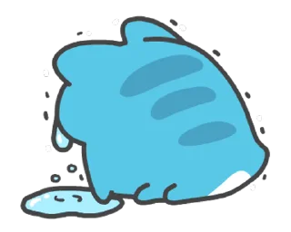 ⭐ emoji 貓貓蟲咖波 愛的鞭策 Telegram sticker 24 of 24