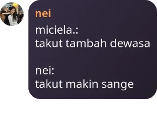 Sticker from anak anak jamet