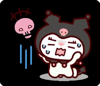 😰 emoji sanrio character Telegram sticker 22 of 22