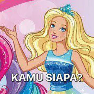 Sticker from barbie salah gaul @burunginul
