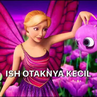 Sticker from barbie salah gaul @burunginul