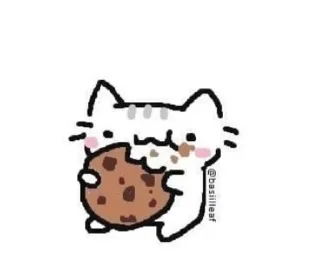 🍪 emoji Basilleaf Cats Telegram sticker 21 of 50