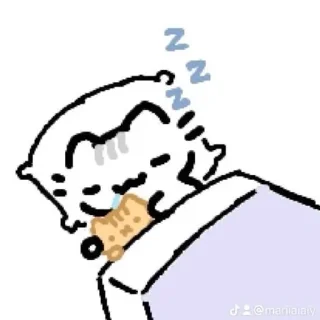 💤 emoji Basilleaf Cats Telegram sticker 14 of 50