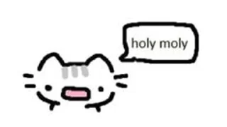 😨 emoji Basilleaf Cats Telegram sticker 8 of 50