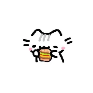 🍔 emoji Basilleaf Cats Telegram sticker 15 of 50