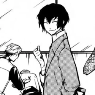 Sticker from Dazai :: @Hanim1O