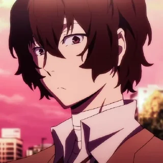 🙄 emoji Osamu Dazai @Nixx1050 by ကေလာ Telegram sticker 12 of 89