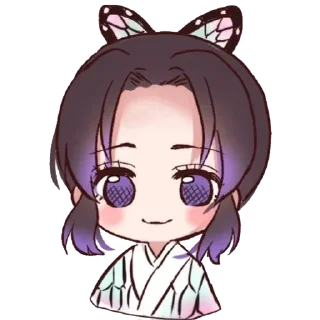 Sticker from SHINOBU @animestickerchannel