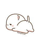 😏 emoji Cute | @tarahume | @stickerXtara Telegram sticker 18 of 50