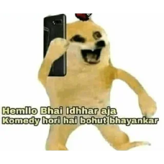 😂 emoji कृष्ण Telegram sticker 16 of 38