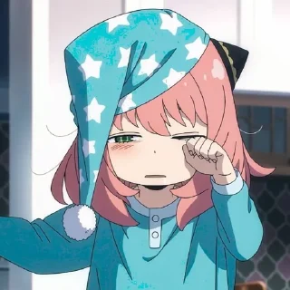 🥱 emoji ANYA Telegram sticker 7 of 36