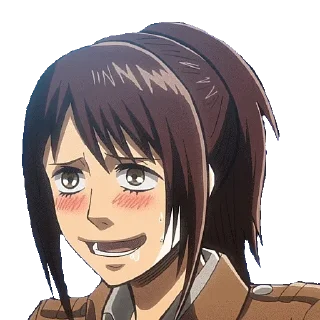 Sticker from Attack on Titan @AnimeLibrary_Stickers