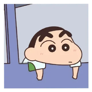 Sticker from shinchan nya kaell