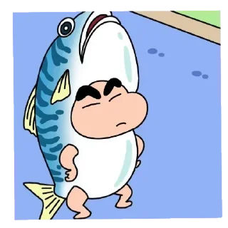 Sticker from shinchan nya kaell