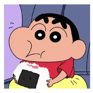 Sticker from shinchan nya kaell