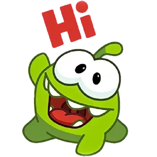 Sticker from OM NOM