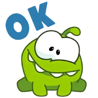 Sticker from OM NOM