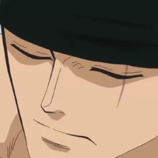 🌟 emoji Roronoa Zoro 2 @Hanim1O Telegram sticker 12 of 70
