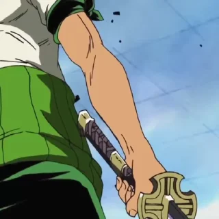 🌟 emoji Roronoa Zoro 2 @Hanim1O Telegram sticker 17 of 70