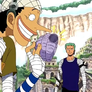 🥦 emoji Roronoa Zoro 2 @Hanim1O Telegram sticker 24 of 70
