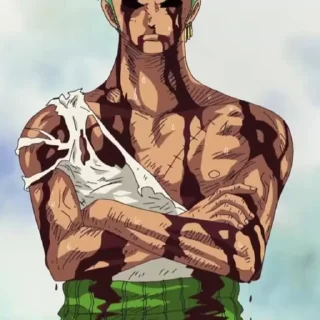 🌟 emoji Roronoa Zoro 2 @Hanim1O Telegram sticker 14 of 70