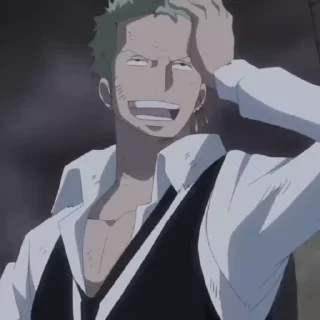 🌟 emoji Roronoa Zoro 2 @Hanim1O Telegram sticker 8 of 70