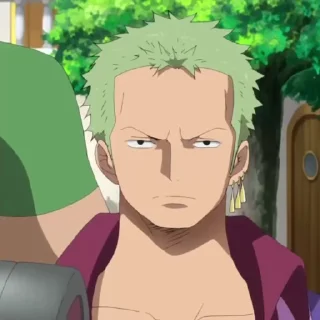 🌟 emoji Roronoa Zoro 2 @Hanim1O Telegram sticker 11 of 70