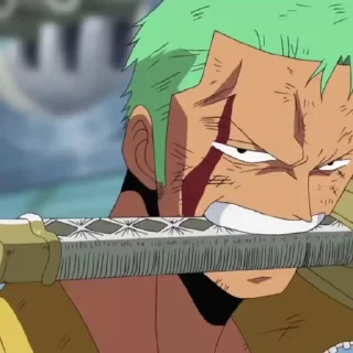 🌟 emoji Roronoa Zoro 2 @Hanim1O Telegram sticker 18 of 70