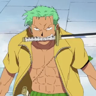 🌟 emoji Roronoa Zoro 2 @Hanim1O Telegram sticker 20 of 70