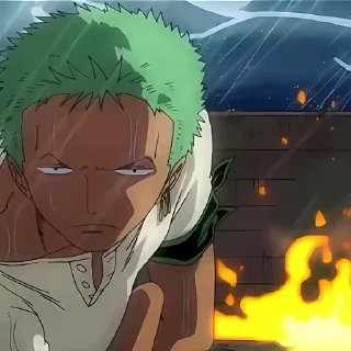 🥦 emoji Roronoa Zoro 2 @Hanim1O Telegram sticker 22 of 70