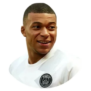 Sticker from Kylian Mbappe @Stickersey