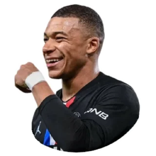 Sticker from Kylian Mbappe @Stickersey