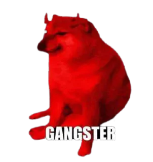 😎 emoji @crazydzgaming cheems vol1 Telegram sticker 18 of 120