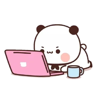 Sticker from panda gemoinya @jilvysng