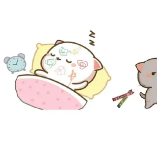 Sticker from Bubu & Dudu (@Lucky_kaif05)