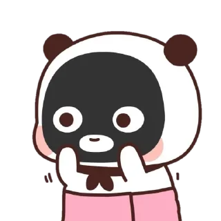 🌚 emoji panda gemoinya @jilvysng Telegram sticker 11 of 60