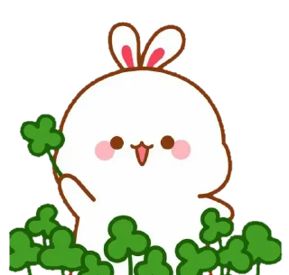 🐰 emoji Lovely Tuji soxee ㅡ by @taerastickers Telegram sticker 21 of 43