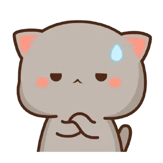 😞 emoji Peach and Goma @PeachLovesGoma Telegram sticker 7 of 120