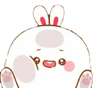 🐰 emoji Lovely Tuji soxee ㅡ by @taerastickers Telegram sticker 18 of 43