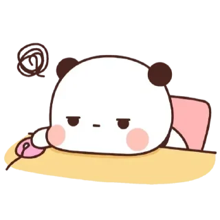 Sticker from panda gemoinya @jilvysng