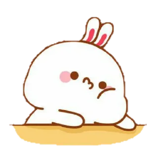 🐰 emoji Lovely Tuji soxee ㅡ by @taerastickers Telegram sticker 23 of 43