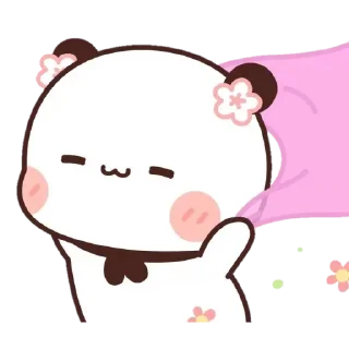 Sticker from panda gemoinya @jilvysng