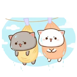 😢 emoji Peach and Goma @PeachLovesGoma Telegram sticker 21 of 120