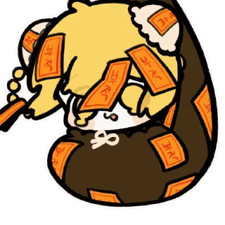 🛍 emoji 소인 림버스&앤GPT콘 Telegram sticker 21 of 120